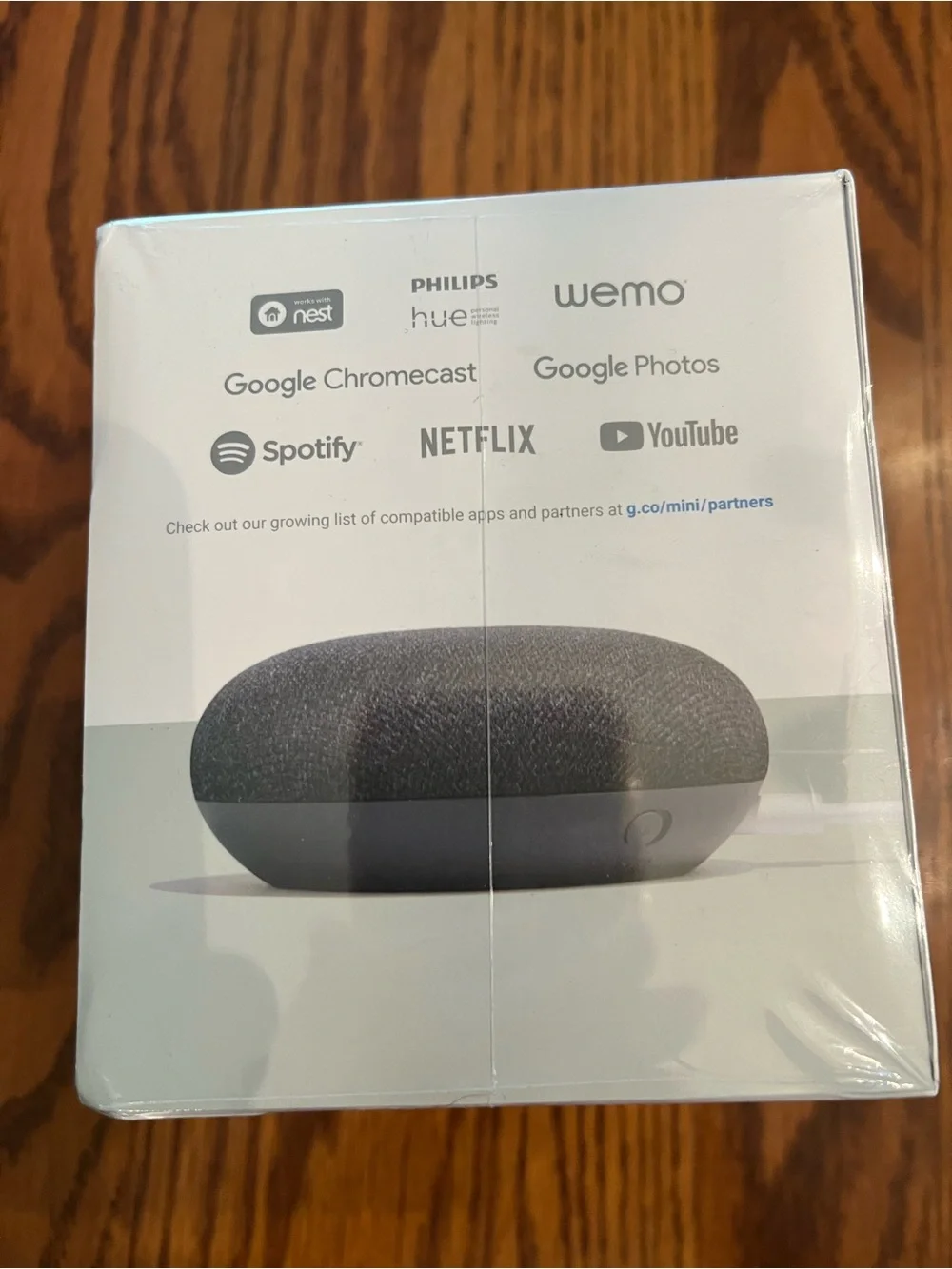 Google Home Mini in Charcoal New in Box, Portable audio and video